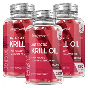 Aceite de Krill 500mg, Red Krill Antártico con absorbción rápida