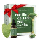 Rodillo de Jade con Gua Sha y Sérum